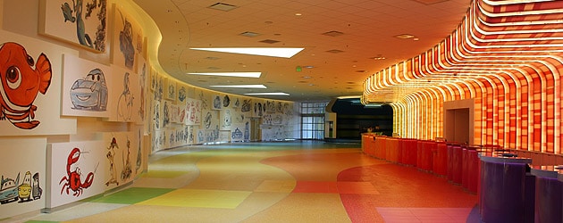 Art of Animation Lobby Check In Area