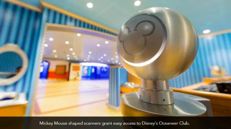 Disney Cruise OceanEars Club Scanner