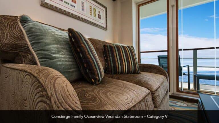 Disney Dream Concierge Family Verandah Stateroom Category V 1