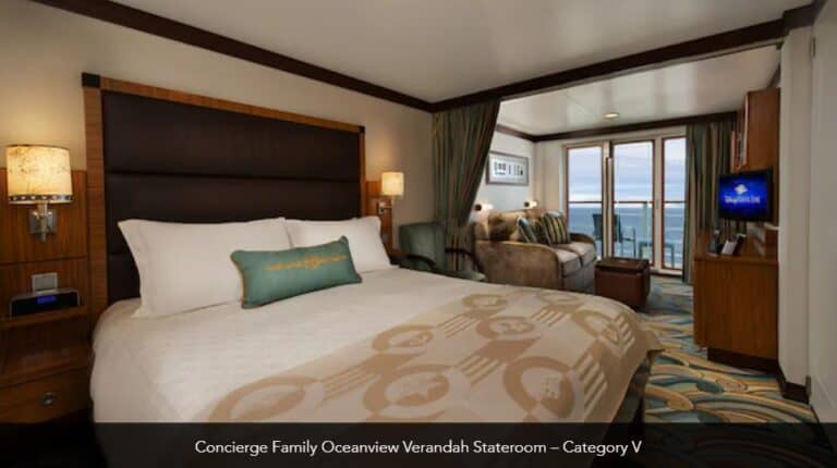 Disney Dream Concierge Family Verandah Stateroom Category V 3