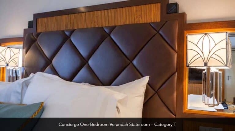 Disney Dream Concierge One Bedroom Verandah Stateroom Category T 7