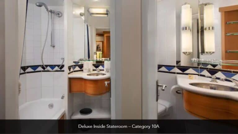 Disney Dream Deluxe Inside Stateroom Category 10A 2