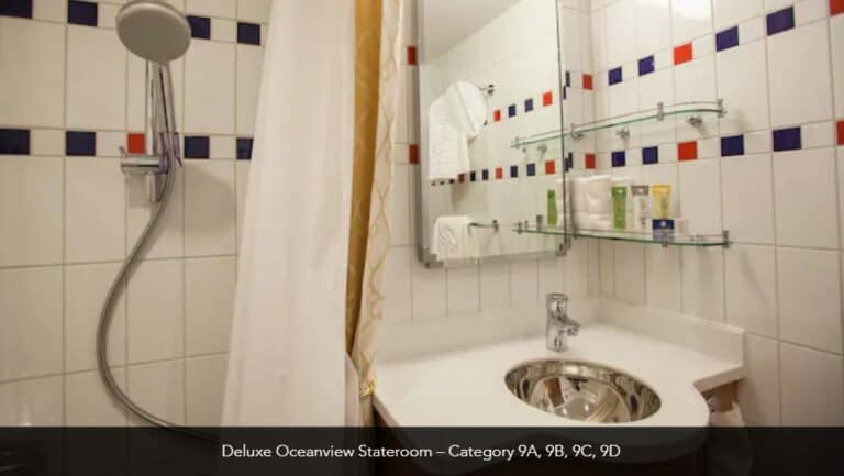 Disney Dream Deluxe Oceanview Stateroom Category 9A 9B 3