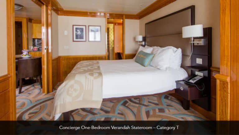 Disney Magic Concierge One Bedroom Verandah Stateroom Category T 4