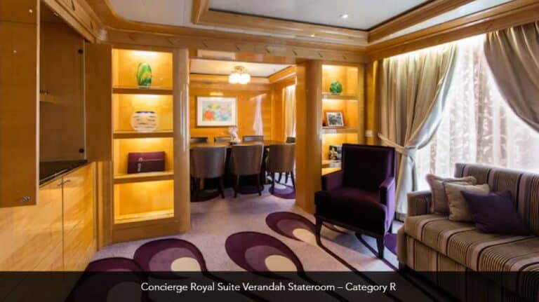 Disney Magic Concierge Royal Verandah Stateroom Category R 3