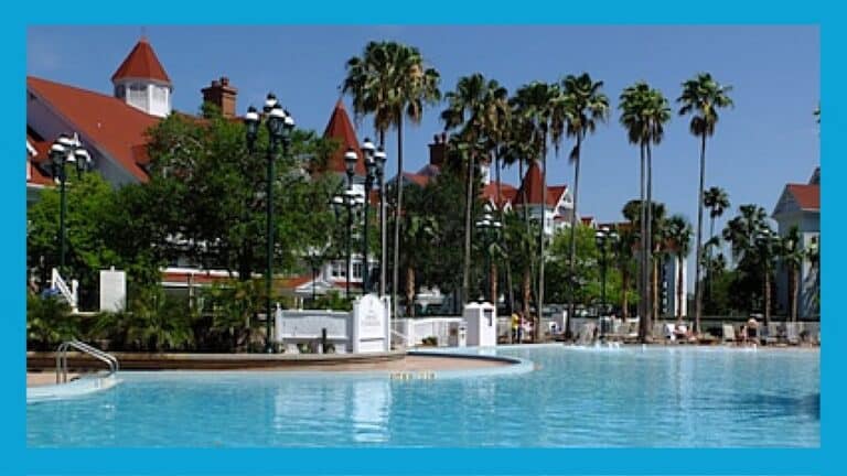 Grand Floridian Resort Pool 3