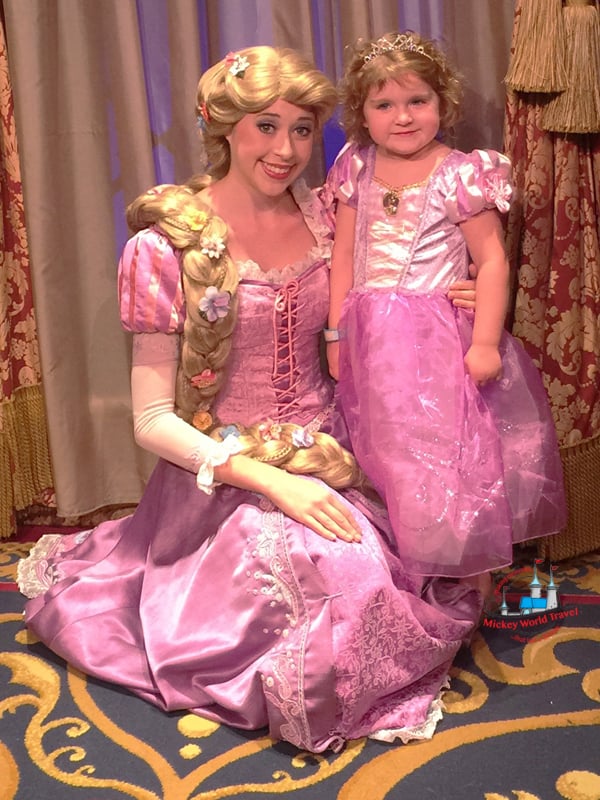 Jessica Nix Rapunzel at Walt Disney World