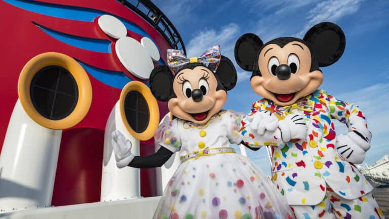 Mickey and Minnie on Disney Fantasy