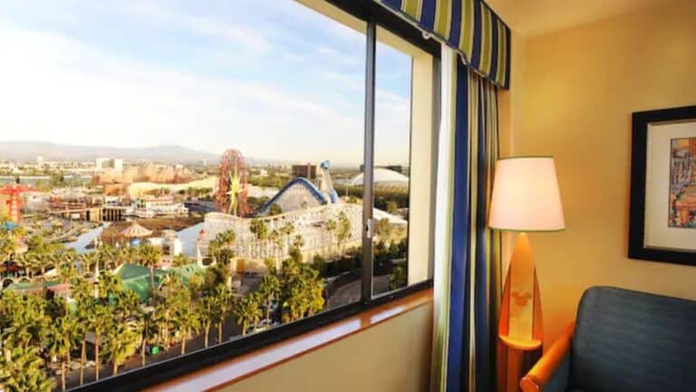 Paradise Pier Room 9 view from premium room