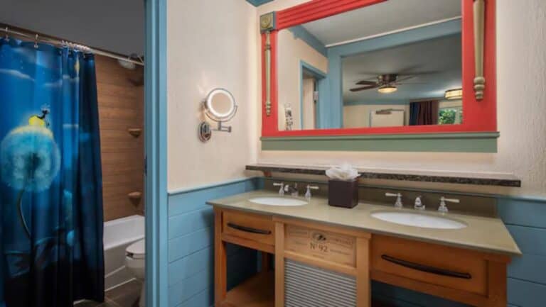 Port Orleans Riverside Bathroom 1
