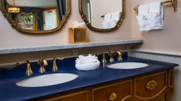 Port Orleans Riverside Royal Guest Room Bathroom 1