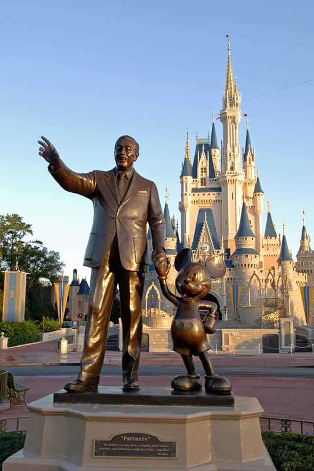 Walt Disney Partners Statue Walt Disney World