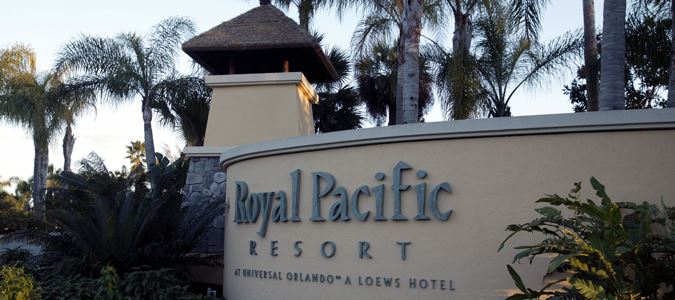 Lowes Royal Pacific Resort Entrance