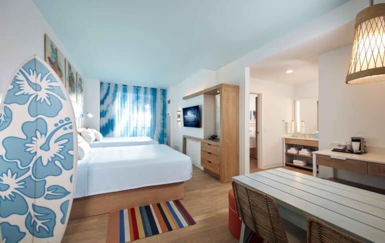 Universals Endless Summer Resort Surfside Inn 2 bedroom 6