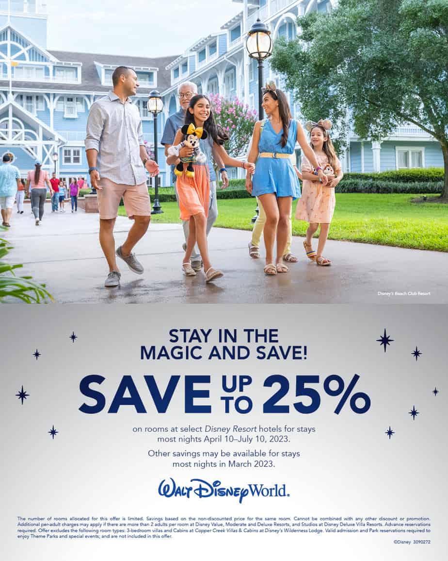 Peak Special Offer 2023 - Disney Vacation Planner