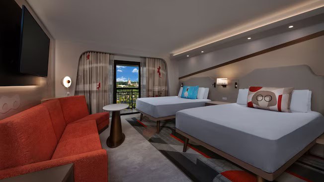 Walt Disney World Contemporary Incredibles Rooms 1